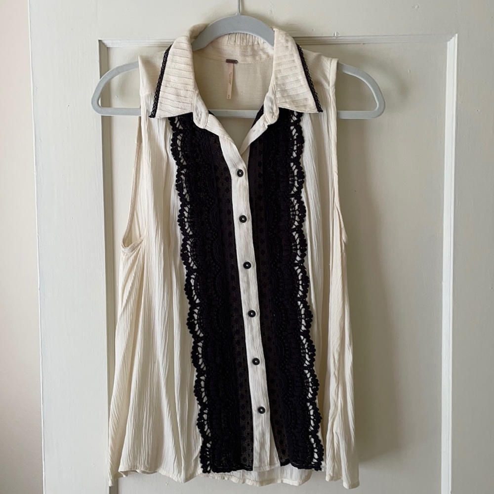 Adorable details on this Free People blouse!